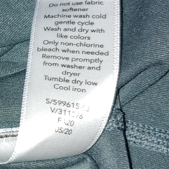 Athleta Cut Out Back Tank Top Size L Green - Picture 6 of 7